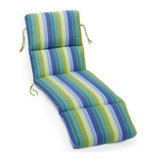 Home Decorators Collection Seaside Seville Sunbrella Large Outdoor Chaise Lounge Cushion 1573620330