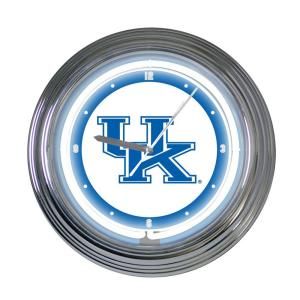 The Memory Company 15 in. NCAA License Kentucky Wildcats Neon Wall Clock COL KY 276