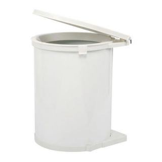 Knape & Vogt 19.5 in. x 13.5 in. x 13 in. In Cabinet Pivot Out Trash Can TM32 W