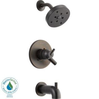 Delta Trinsic Single Handle 1 Spray Tub and Shower Faucet Trim in Venetian Bronze (Valve not included) T17459 RB