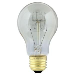 Feit Electric Original Vintage Style 60 Watt Incandescent AT19 Light Bulb BP60AT19/RP