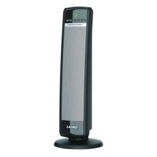 Lasko 30 in. 1500 Watt Electric Portable Ceramic Tower Heater with Remote Control DISCONTINUED CT30750