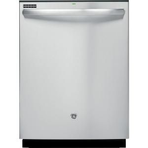 GE Top Control Dishwasher in Stainless Steel with Steam Cleaning GDT550HSDSS