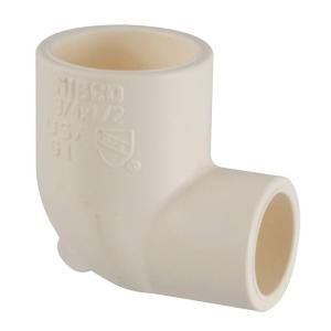 NIBCO 3/4 in. x 1/2 in. CPVC CTS 90 Degree Slip x Slip Reducing Elbow C4707
