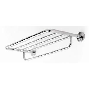 Ginger Hotelier 2.6 in. W Hotel Shelf Mount Pack in Polished Chrome 034B/PC