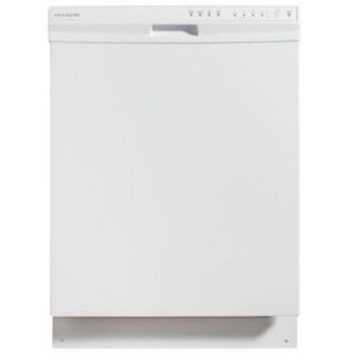 Frigidaire Gallery Built In Top Control Dishwasher with Blade Spray Arm in White FGBD2438PW