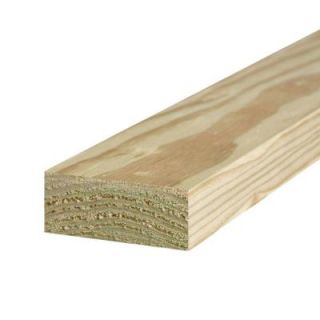 WeatherShield 2 in. x 4 in. x 8 ft. #1 Pressure Treated Lumber 254258