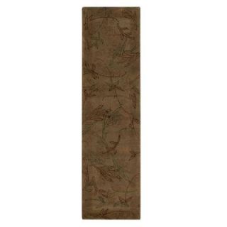 Home Decorators Collection Stems Sage 2 ft. 9 in. x 18 ft. Runner 6024745620