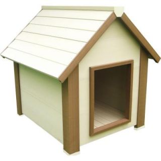 New Age Pet Eco Concepts Hi R Canine Cottage Insulted Dog House, Extra Large ECOH501XL