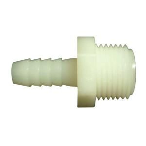 Watts 1/2 in. x 3/8 in. Plastic Barb x MIP Adapter A 387A