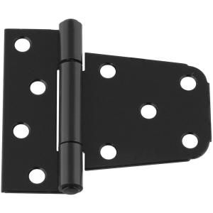 National Hardware 3 1/2 in. Heavy Duty Gate Hinge in Black DISCONTINUED DP287BC 3 1/2 GATE HNG