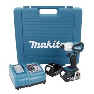 Makita 18 Volt LXT Lithium Ion 1/4 in. Cordless Impact Driver Kit DISCONTINUED BTD141