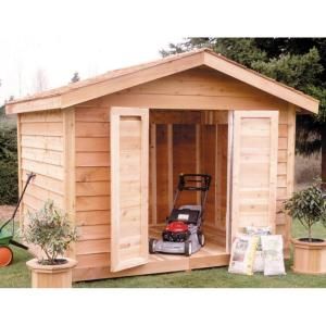 Select Cedar Shed 8 ft. x 10 ft. Cedar Select Bevel Siding Shed Kit DISCONTINUED YS108S