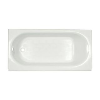 American Standard Princeton 5 ft. Left Drain Americast Soaking Tub in White DISCONTINUED 2390.202IPB.020