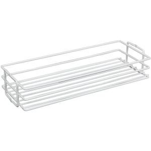 Knape & Vogt 4.13 in. x 11 in. x 20.44 in. Wire Roll Out Basket Pantry Organizer BP11CM W