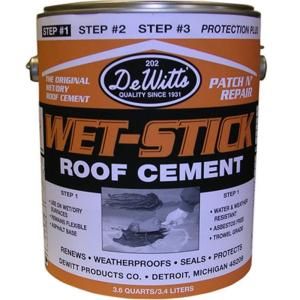 DeWitt Products 3.6 qt. Wet Stick Roof Cement 202 1