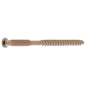 FastenMaster TrapEase 3 in. Composite Screw Brown   350 Pack FMTR9003 350BR