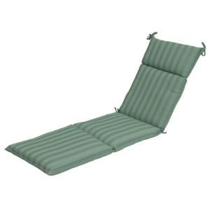 Hampton Bay Bayou Solid Outdoor Chaise Lounge Cushion 7407 01002500