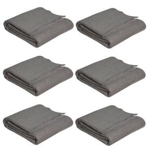Buffalo Tools 25 in. x 22 in. x 25 in. Moving Blankets (6 Piece) MPAD6