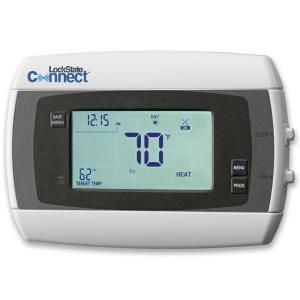 LockState 7 Day Digital Programmable Thermostat LS 60