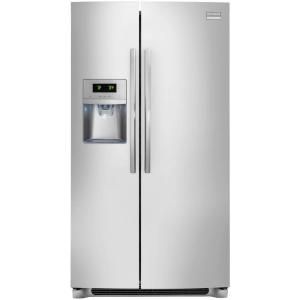Frigidaire Professional 23 cu. ft. Side by Side Refrigerator in Stainless Steel FPHS2399PF