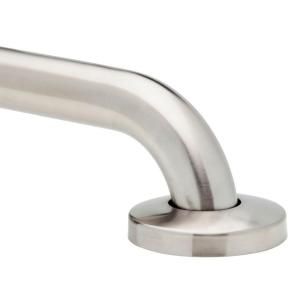 No Drilling Required Gripp 24 in. x 1 1/4 in. Grab Bar in Brushed Stainless Steel GB32024 SS NDR