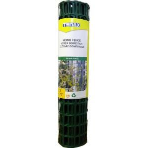 Tenax 2 ft. x 25 ft. Green Plastic Home Fence 783060