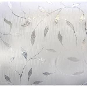 Artscape 24 in. x 36 in. Etched Leaf Decorative Window Film 01 0128