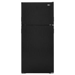 Amana 17.6 cu. ft. Top Freezer Refrigerator in Black A8TCNWFAB