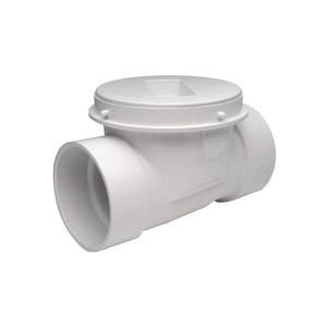 Sioux Chief 4 in. PVC DWV Inside Fit Backwater Valve 869 4PPK