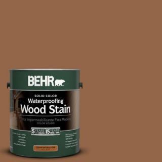 BEHR 1 gal. #SC 152 Red Cedar Solid Color Waterproofing Wood Stain 21301
