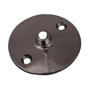Barclay Products 0.37 in. Solid Brass Flange for 340 Ceiling Support in Polished Chrome 340F CP