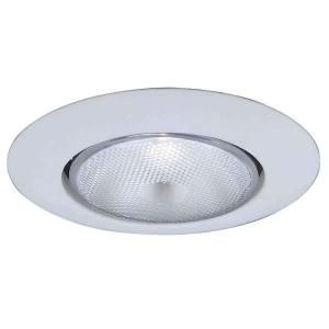 Commercial Electric 6 in. R40 White Recessed Open Trim CAT602