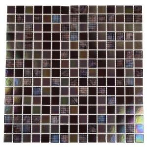 Splashback Tile Rainbow Fish 12 in. x 12 in. x 8 mm Glass Floor and Wall Tile (1 sq. ft.) RAINBOW FISH GLASS TILE