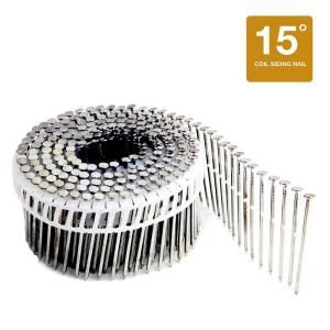 Freeman 2 1/4 in. x 0.92 in. 15 Degree Plastic Collated Galvanized Smooth Shank Coil Siding Nails SNSSG92 225PC