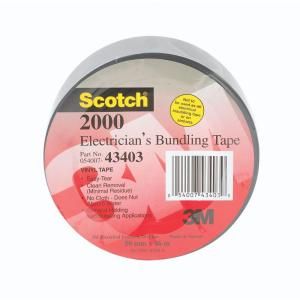 Scotch 2 in. x 153 ft. Electricians Bundling Tape 2000