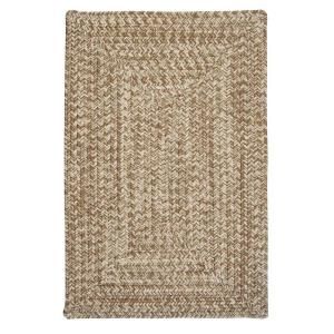 Colonial Mills Corsica Moss Green 10 ft. x 13 ft. Braided Accent Rug CC69R120X156R