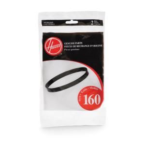 Hoover Replacement Belt for Non Self Propelled Upright Vacuum Cleaners (2 Pack) 40201160