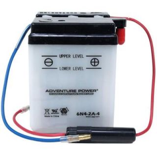 UPG Conventional Dry Pack 6 Volt 4 Ah Battery 6N4 2A 4