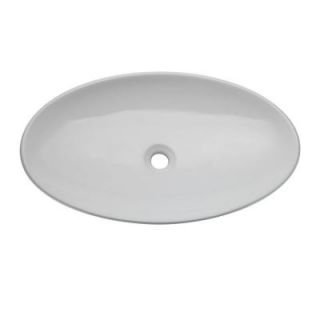 DECOLAV Classically Redefined Vessel Sink in White 1448 CWH