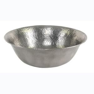 Barclay Products Vessel Sink in Hammered Pewter 6841 PE