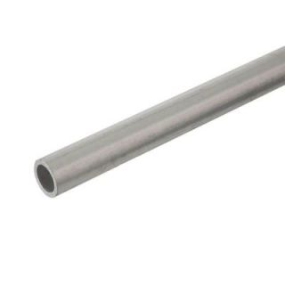 Crown Bolt 36 in. x 1/2 in. x 1/16 in. Aluminum Round Tube 35190