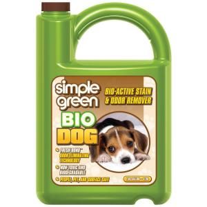 Simple Green 128 oz. Bio Dog Pet Stain and Odor Remover 2000000115302