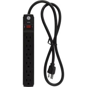 GE 6 Outlet Surge Protector(2 Pack) 83969