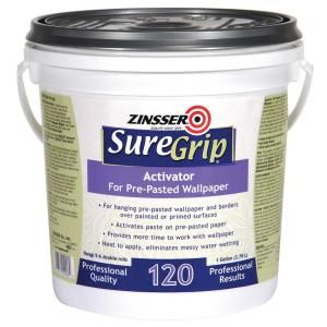 Zinsser 1 gal. SureGrip 120 Prepasted Activator (4 Pack) 2906