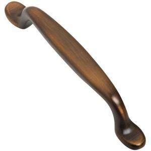 Stanley National Hardware 5.04 in. Antique Bronze Spoon Pull BB8017 3 3/4 PULLABZ SPOON