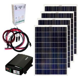 Grape Solar 400 Watt Off Grid Solar Panel Kit GS 400 KIT