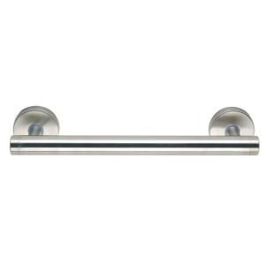 No Drilling Required Draad Premium Stainless Steel Euro Grab Bar/ Shower Door Handle in Brushed Stainless Steel DK222 SS