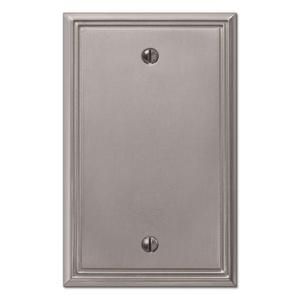 Creative Accents Metro Line 1 Toggle Wall Plate   Brushed Nickel 3100BN