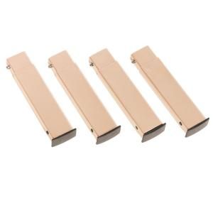 Disc O Bed Cam O Bunk Accessory 7 in. Tan Leg Extensions (4 Pack) 19802/TAN